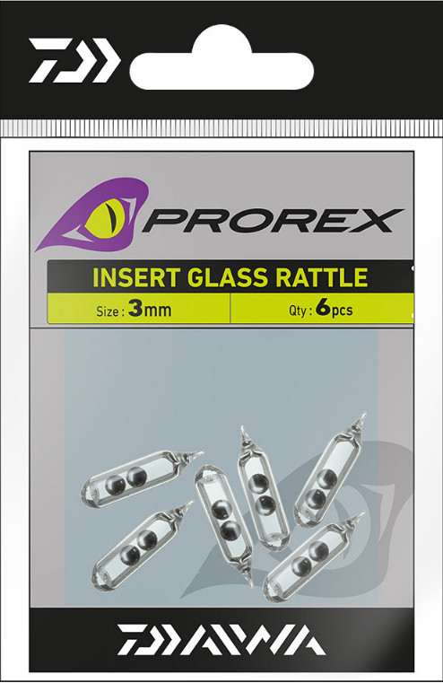 Prorex Insert Glass Rattle 5mm