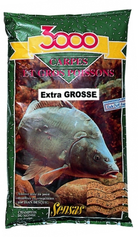 Sensas 3000 Carpes & Gros Poissons Extra Grosse