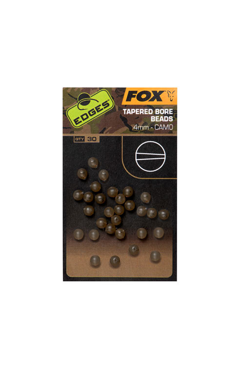 FOX Edges Camo Tapered Bore Bead 4mm