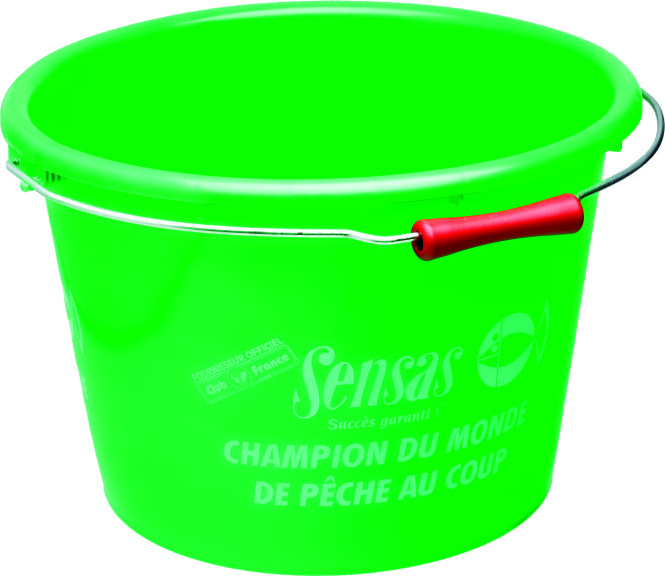 Sensas 15L Green Bucket